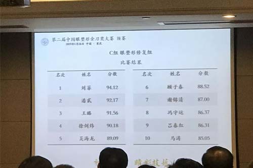 上海美莱眼部医生吴海龙晋级“金刀赛”总决赛